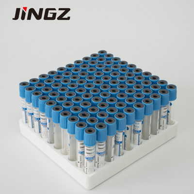 CE ISO13485 3 مل أنابيب جمع الدم الضوء الأزرق السيترات أنبوب