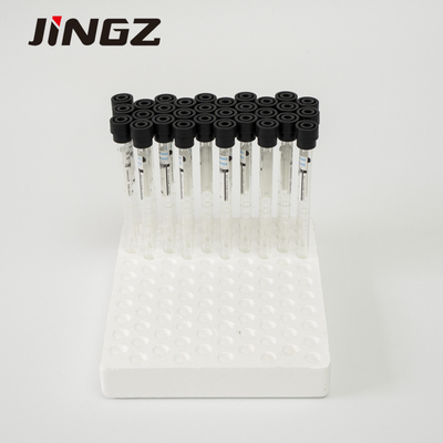 4NC ESR Sodium Citrate Vial 9x120mm Black Cap Venous Blood Collection Tube