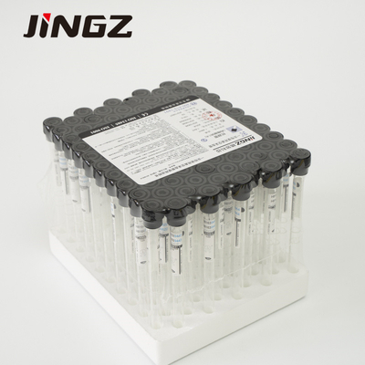 4NC ESR Sodium Citrate Vial 9x120mm Black Cap Venous Blood Collection Tube