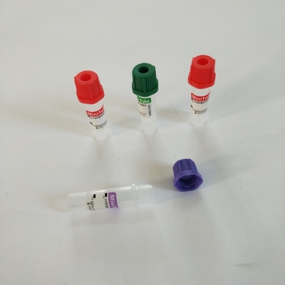 Green Cap Peripheral Micro Blood Collection Tube 0.25ml-1ml للأطفال