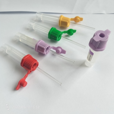 أنبوب جمع الدم الصغير EDTA 0.25ml-1ml Purple Cap Vacuum