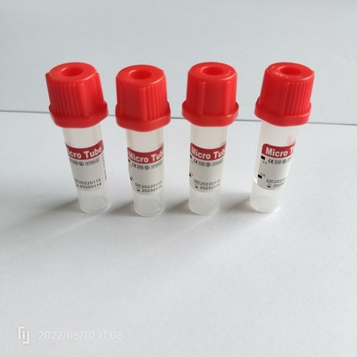 عادي EDTA Micro Blood Collection أنبوب التعقيم الإشعاعي للأطفال