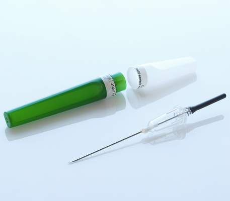 21G قلم إبرة جمع الدم الأخضر