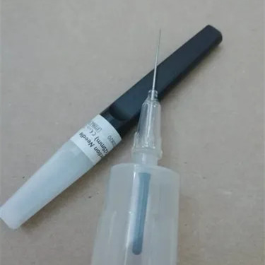 1/2 &quot;0.8 * 40mm 22G نوع القلم إبرة جمع الدم معقمة للبالغين
