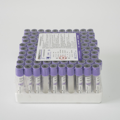 اللافندر K2 EDTA أنبوب سحب حجم 1ml-10ml لجمع الدم