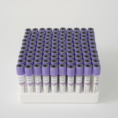وافق CE 4ml Edta Tubes Purple Top Blood Draw Tubes عينات المتاحة