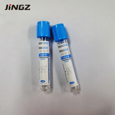 أنبوب لجمع الدم من سيترات الصوديوم الأزرق 1.8ml-4.5ml