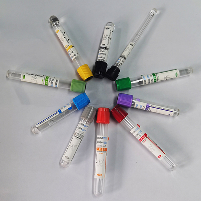 13 * 75mm Vacuum Blood Sample Collection Tube Edta Tube Gel Tube 1-10ml