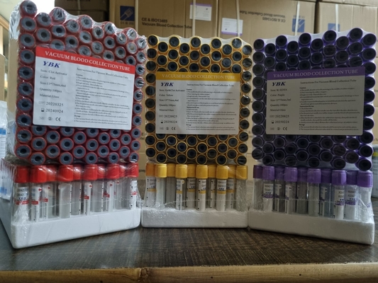 13 * 75mm Vacuum Blood Sample Collection Tube Edta Tube Gel Tube 1-10ml