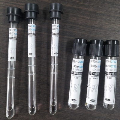 الغطاء الأسود 1.6ml 1.28ml سيتريت الصوديوم 3.8% ESR أنبوب