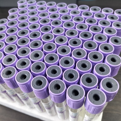 اللافندر K2 EDTA أنبوب سحب حجم 1ml-10ml لجمع الدم