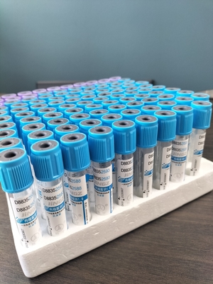 اختبار زجاجي مخصص لـ PET للطبيب سيترات الصوديوم 3.2% PT Tube 2-10ml أنبوب جمع الدم الفراغ