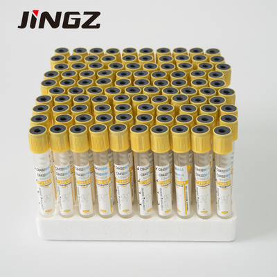 أنبوب تنشيط الجل الطبي للجلطات الزجاجي / أنبوب PET Vauum لجمع الدم 2ml-10ml