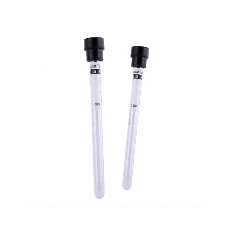 أنبوب جمع الدم الطبي أنبوب E.S.R. PET/ أنبوب اختبار زجاجي 2ml-10ml