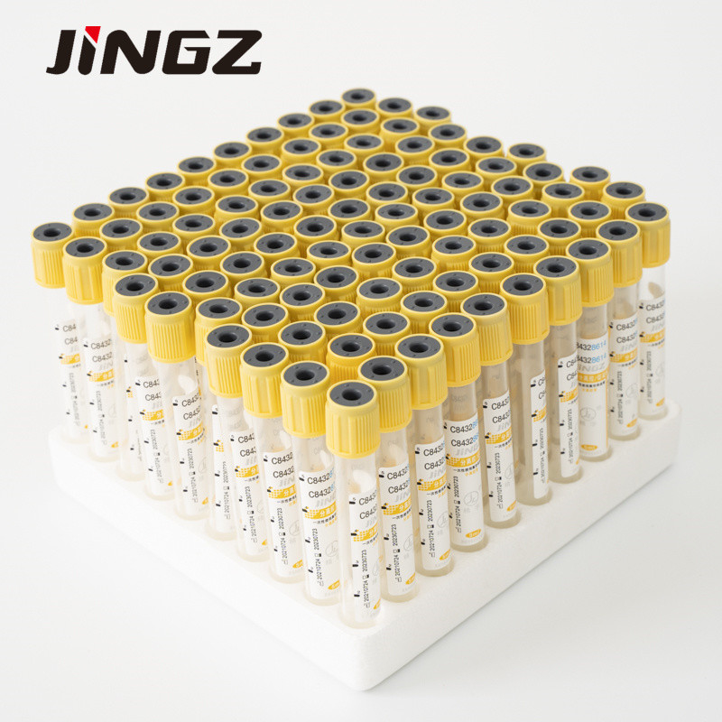 أنبوب تنشيط الجل الطبي للجلطات الزجاجي / أنبوب PET Vauum لجمع الدم 2ml-10ml